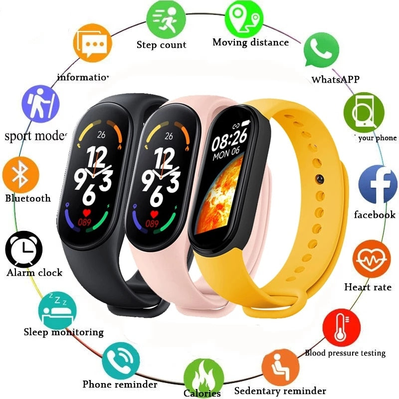 Relógio Smartwatch Mi Band 7 Achei alí